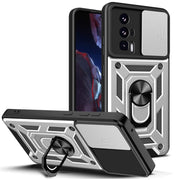 Cover per fotocamera scorrevole Custodia per telefono PC ibrida in TPU, For Xiaomi Poco F5 Pro