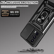 Cover per fotocamera scorrevole Custodia per telefono PC ibrida in TPU, For Xiaomi Poco F5 Pro