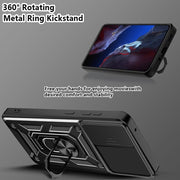 Cover per fotocamera scorrevole Custodia per telefono PC ibrida in TPU, For Xiaomi Poco F5 Pro