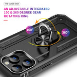 Custodia antiurto TPU e PC per iPhone 15 Pro Max