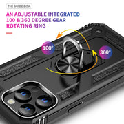 Custodia antiurto TPU + PC per iPhone 15 Pro Max