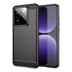 Custodia per telefono TPU in fibra di carbonio con trama spazzolata, For Realme 14T 5G, For Realme 14 5G, For Realme P3 5G, For Realme Neo7x 5G, For Realme P3 Pro, For Realme 14 Pro+, For Realme GT7 Pro Racing, For Realme 12 5G