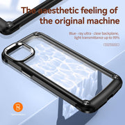 Custodia per telefono con protezione dell'obiettivo in TPU + PC, For iPhone 15