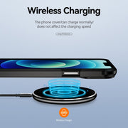 Custodia per telefono con protezione dell'obiettivo in TPU + PC, For iPhone 15