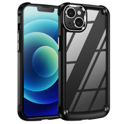 Custodia per telefono con protezione dell'obiettivo in TPU + PC, For iPhone 15