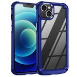 Custodia TPU e PC con protezione lente per iPhone 15
