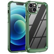 Custodia per telefono con protezione dell'obiettivo in TPU + PC, For iPhone 15
