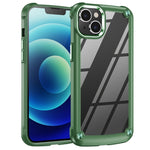 Custodia TPU e PC con protezione lente per iPhone 16