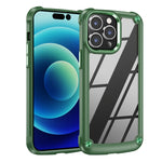 Custodia TPU e PC con protezione lente per iPhone 16
