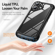 Custodia per telefono con protezione dell'obiettivo in TPU + PC, For iPhone 16, For iPhone 15 Pro Max, For iPhone 15 Pro, For iPhone 15 Plus