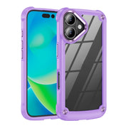 Custodia per telefono con protezione dell'obiettivo in TPU + PC, For iPhone 16, For iPhone 15 Pro Max, For iPhone 15 Pro, For iPhone 15 Plus