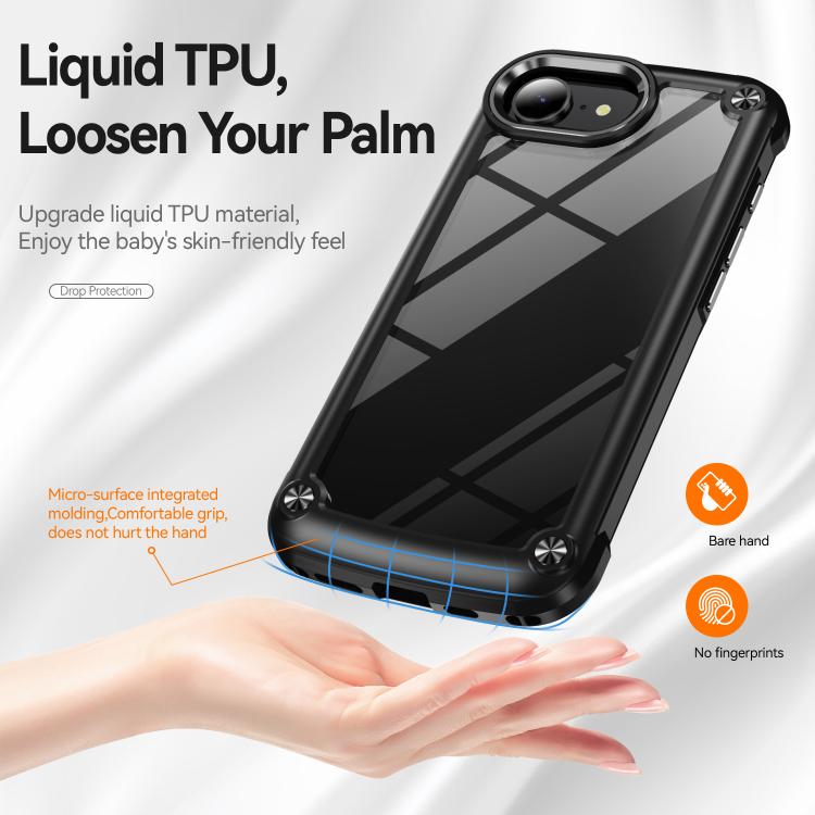 Custodia TPU e PC per iPhone 16 e modelli compatibili
