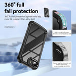 Custodia TPU e PC per iPhone 16 e modelli compatibili