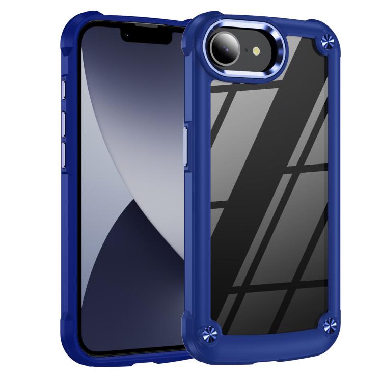 Custodia TPU e PC per iPhone 16 e modelli compatibili