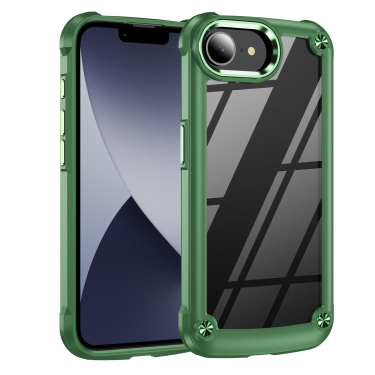 Custodia TPU e PC per iPhone 16 e modelli compatibili