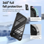 Custodia per telefono con protezione dell'obiettivo in TPU + PC, For iPhone Air, For iPhone 16 Pro Max, For iPhone 16 Pro, For iPhone 16 Plus
