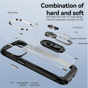 Custodia iPhone 15 con supporto anello