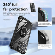 Custodia iPhone 15 con supporto anello