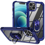 Custodia TPU e PC per iPhone 15 con supporto anello