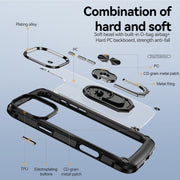 Custodia per iPhone 16/15 Pro Max con supporto
