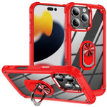 Custodia TPU e PC per iPhone 16/15 Pro Max con supporto
