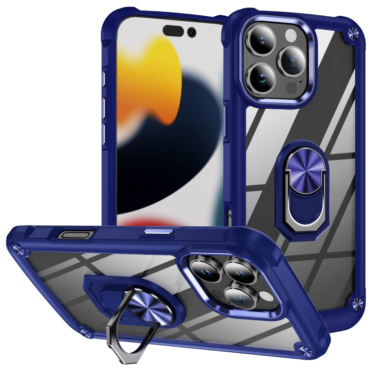 Custodia TPU e PC per iPhone 16/15 Pro Max con supporto
