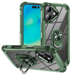 Custodia TPU e PC per iPhone 16/15 Pro Max con supporto