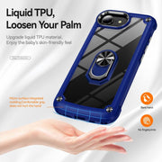 Custodia per iPhone 16 con supporto anello