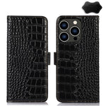 Custodia in pelle per iPhone 15 Pro e 15 Plus