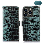Custodia in pelle per iPhone 15 Pro e 15 Plus