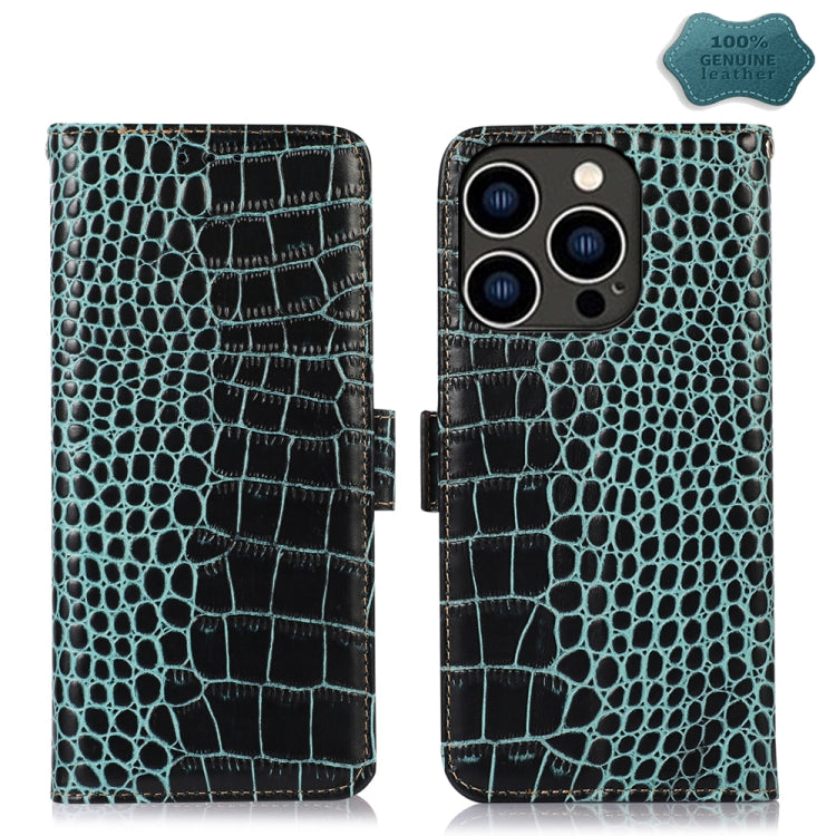 Custodia in pelle per iPhone 15 Pro e 15 Plus