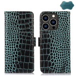 Custodia in pelle per iPhone 15 Pro e 15 Plus