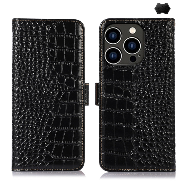 Custodia in pelle per iPhone 15 Pro e Plus