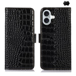 Custodia in pelle per iPhone 15 Pro e 15 Plus