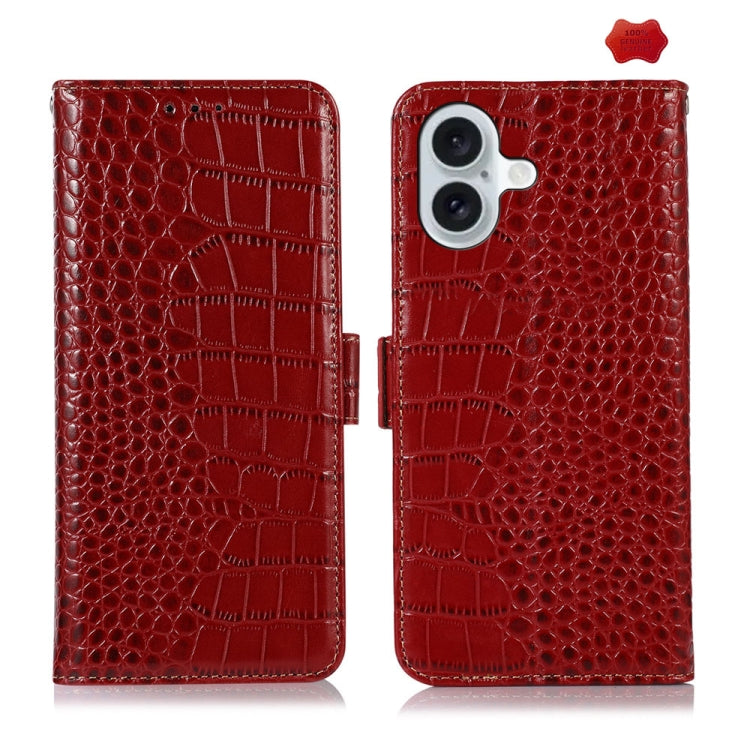Custodia in pelle per iPhone 15 Pro e 15 Plus