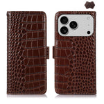 Custodia in pelle per iPhone 16 e 15 Pro Max
