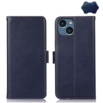 Custodia in pelle per iPhone 15 e 15 Plus