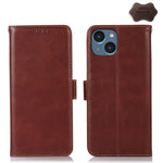 Custodia in pelle per iPhone 15 e 15 Plus
