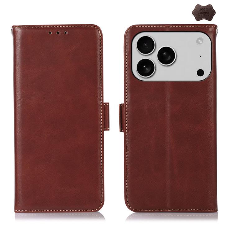 Custodia in pelle per iPhone 15 e 16