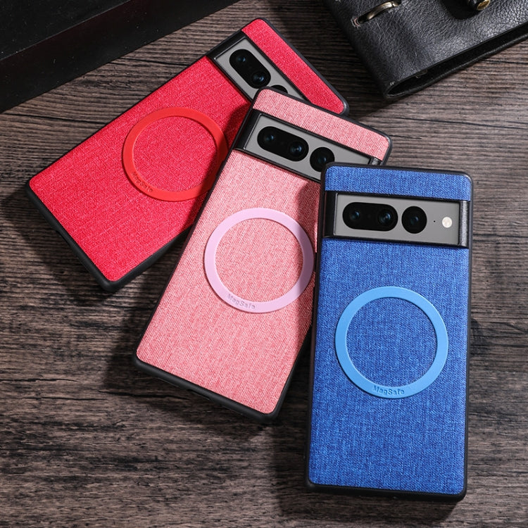 Custodia per telefono con struttura in tessuto ad anello magnetico Magsafe, For Google Pixel 8 Pro, For Google Pixel 8