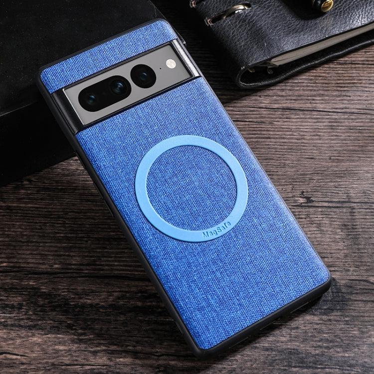 Custodia per telefono con struttura in tessuto ad anello magnetico Magsafe, For Google Pixel 8 Pro, For Google Pixel 8