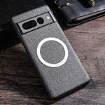 Custodia per telefono con struttura in tessuto ad anello magnetico Magsafe, For Google Pixel 8 Pro, For Google Pixel 8
