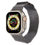 Cinturino magnetico in metallo milanese, For Apple Watch Ultra 49mm
