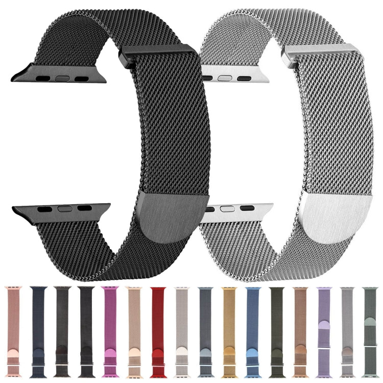 Cinturino magnetico in metallo milanese, For Apple Watch 8 41mm