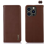 Custodia in pelle per iPhone 16 e 15 Pro Max