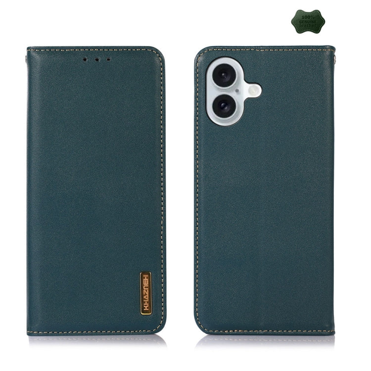 Custodia in pelle per iPhone 15 Pro e 15 Plus