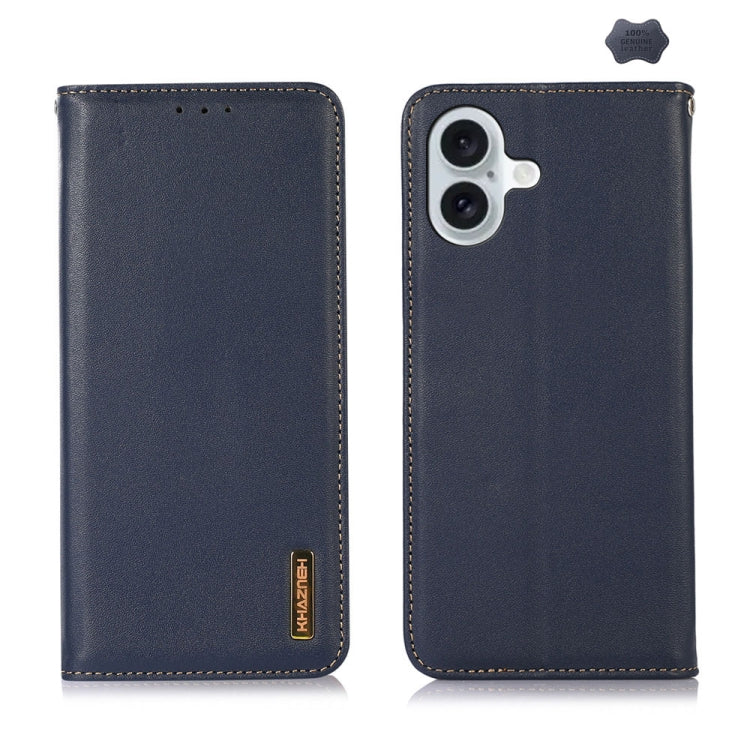 Custodia in pelle per iPhone 15 Pro e 15 Plus