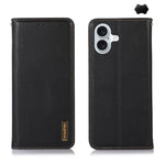 Custodia in pelle per iPhone 15 Pro e 15 Plus