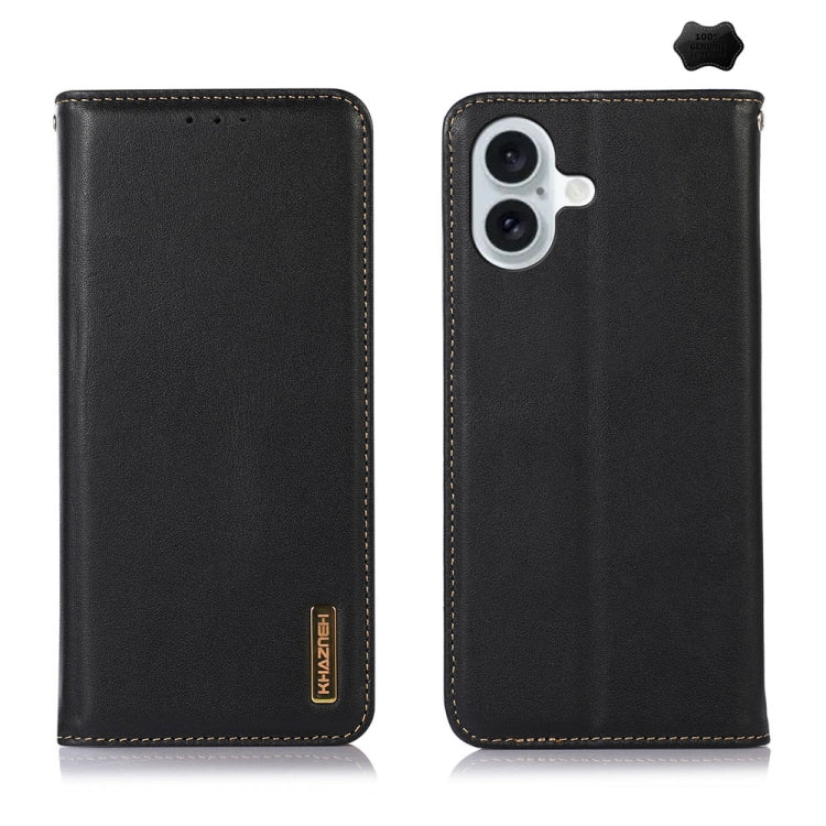 Custodia in pelle per iPhone 15 Pro e 15 Plus