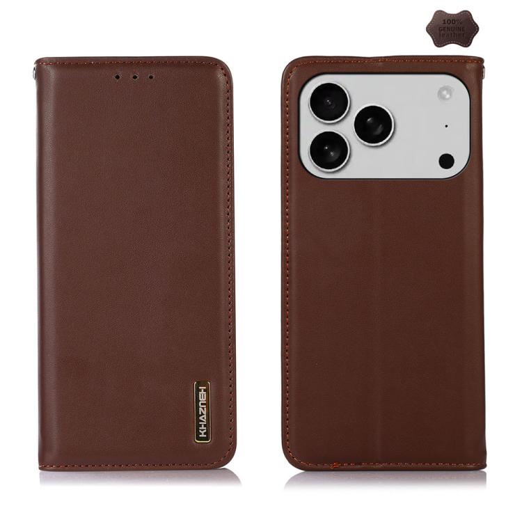 Custodia in pelle per iPhone 16 e 15 Pro Max
